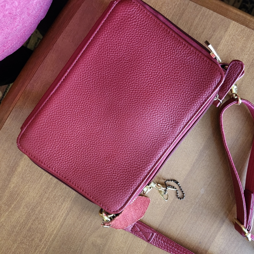 Roma Leather Conceal Carry Purse - Picture 6 of 6